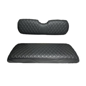 DoonMi diamond backrest cover for EZGO carts enhances comfort and simple care