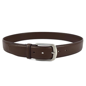 DOSHI vegan belt with a polished buckle for everyday sophistication.
