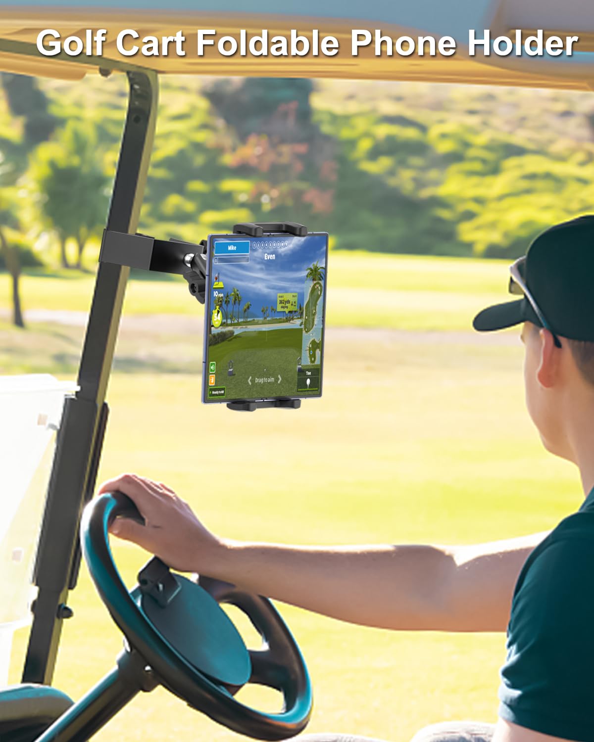 Tablets and larger phones supported by Dosvsi Z Fold mount.