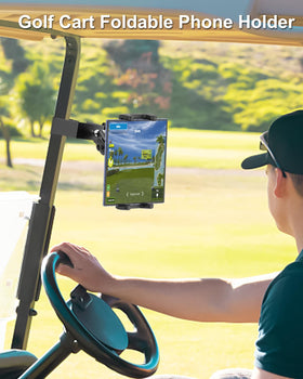 Tablets and larger phones supported by Dosvsi Z Fold mount.