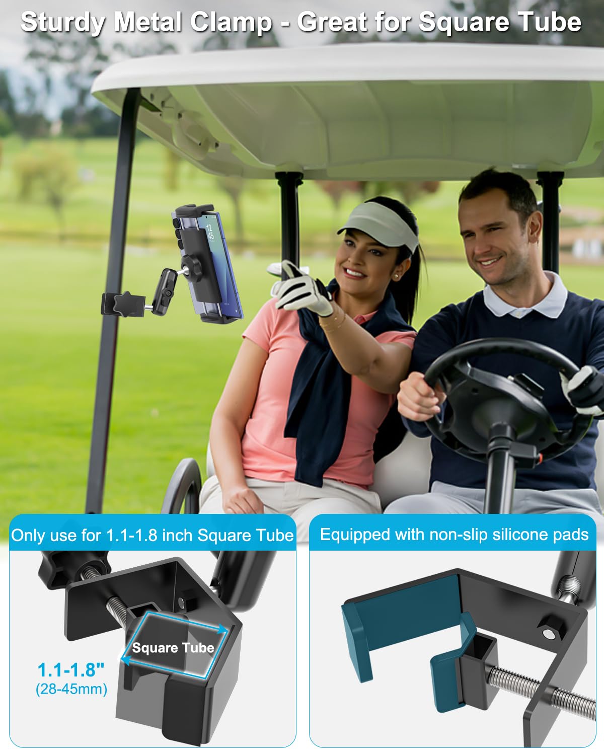 Inside, non-slip clip protects your device from scratches.