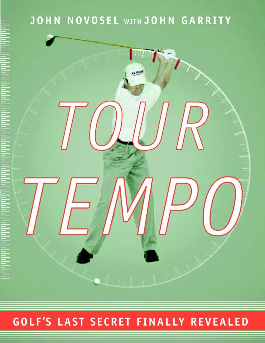 Doubleday Tour Tempo book cover showing rhythm-based swing training for consistent ball striking