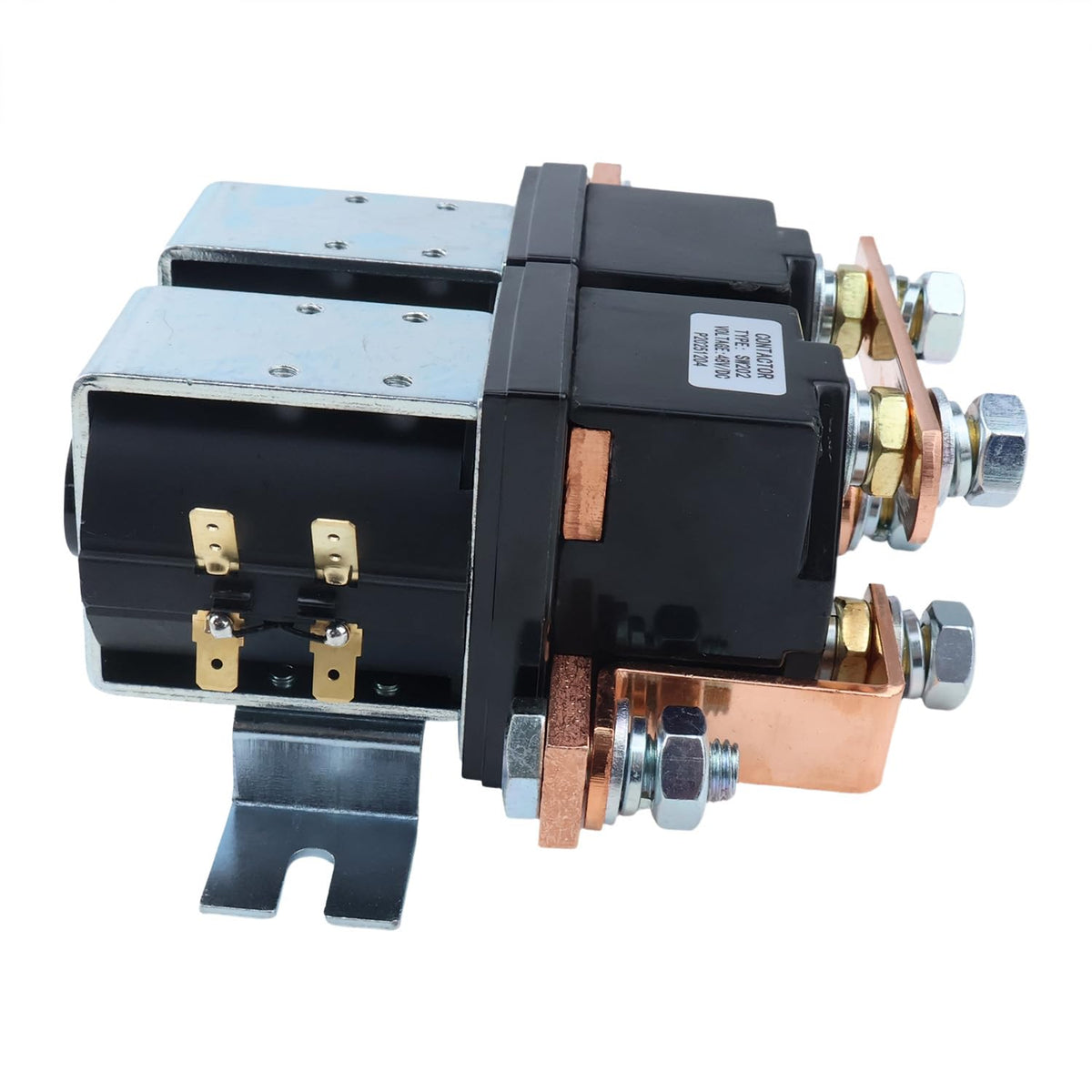 Dowfane 48V 400A solenoid contactor ready for field use
