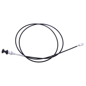 Dowfane choke cable installation step showing easy fit.