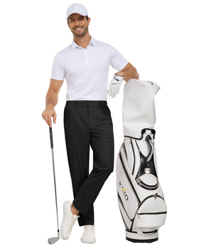 DOWMQ front view reveals sleek straight-leg silhouette for a clean look.