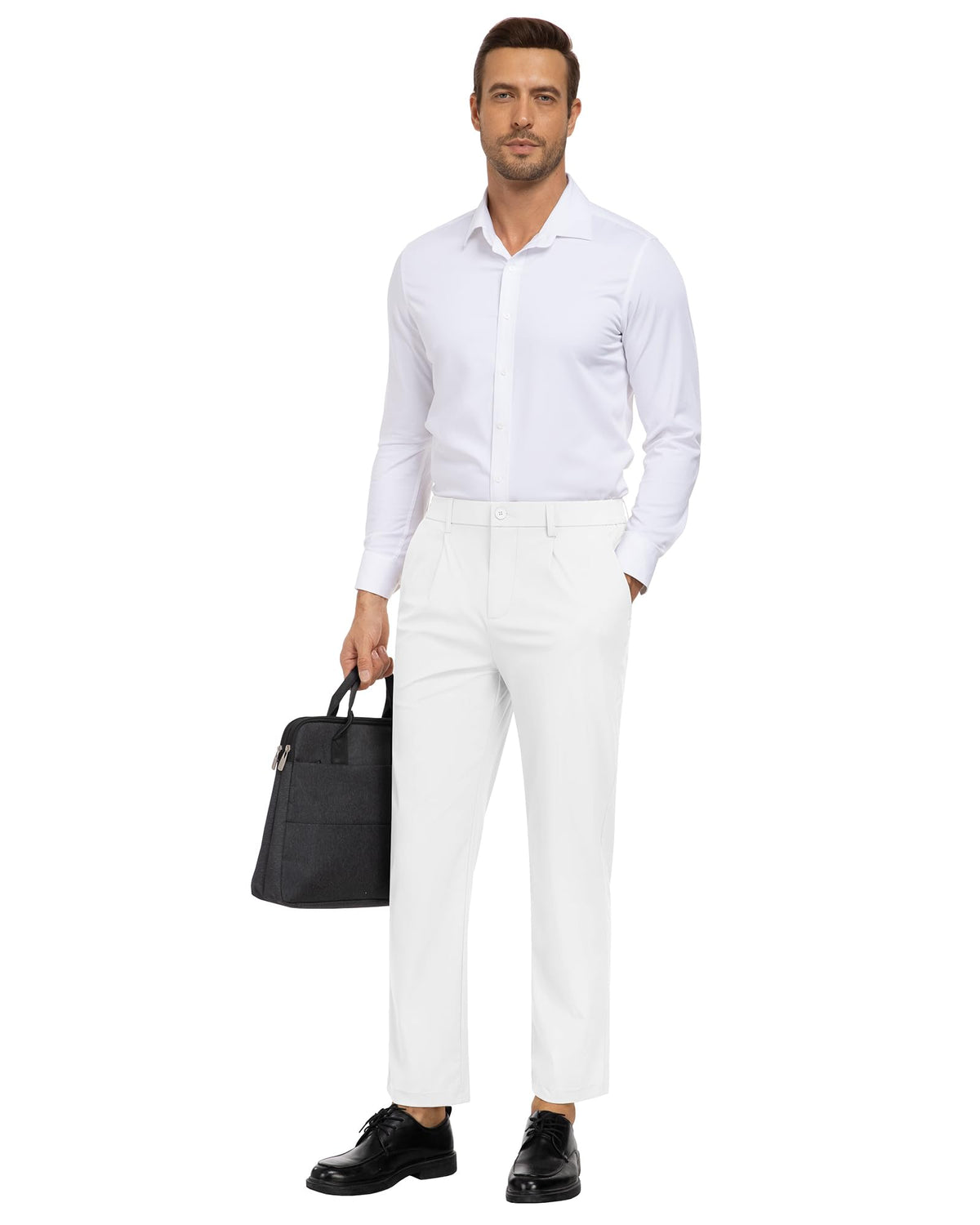 DOWMQ straight-leg golf pants offer versatile style for work and course