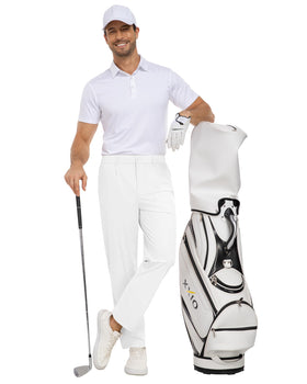 DowMQ straight-leg regular-fit pants pair with casual and formal outfits.