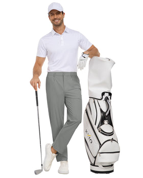 DOWMQ straight-leg golf pants pair with sport and casual outfits.