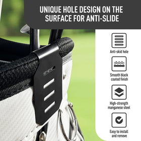 Pro caddies use Dprofy landing pads for reliable access during rounds.