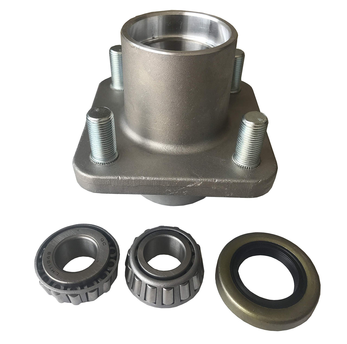 Dr.Acces aluminum hub assembly for Club Car DS, OEM-aligned.