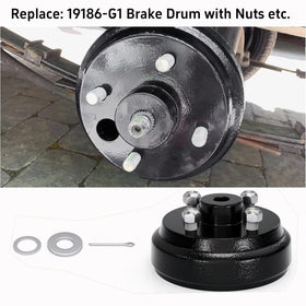 Dr.Acces brake drum hub kit with nuts and washers for EZGO TXT installation