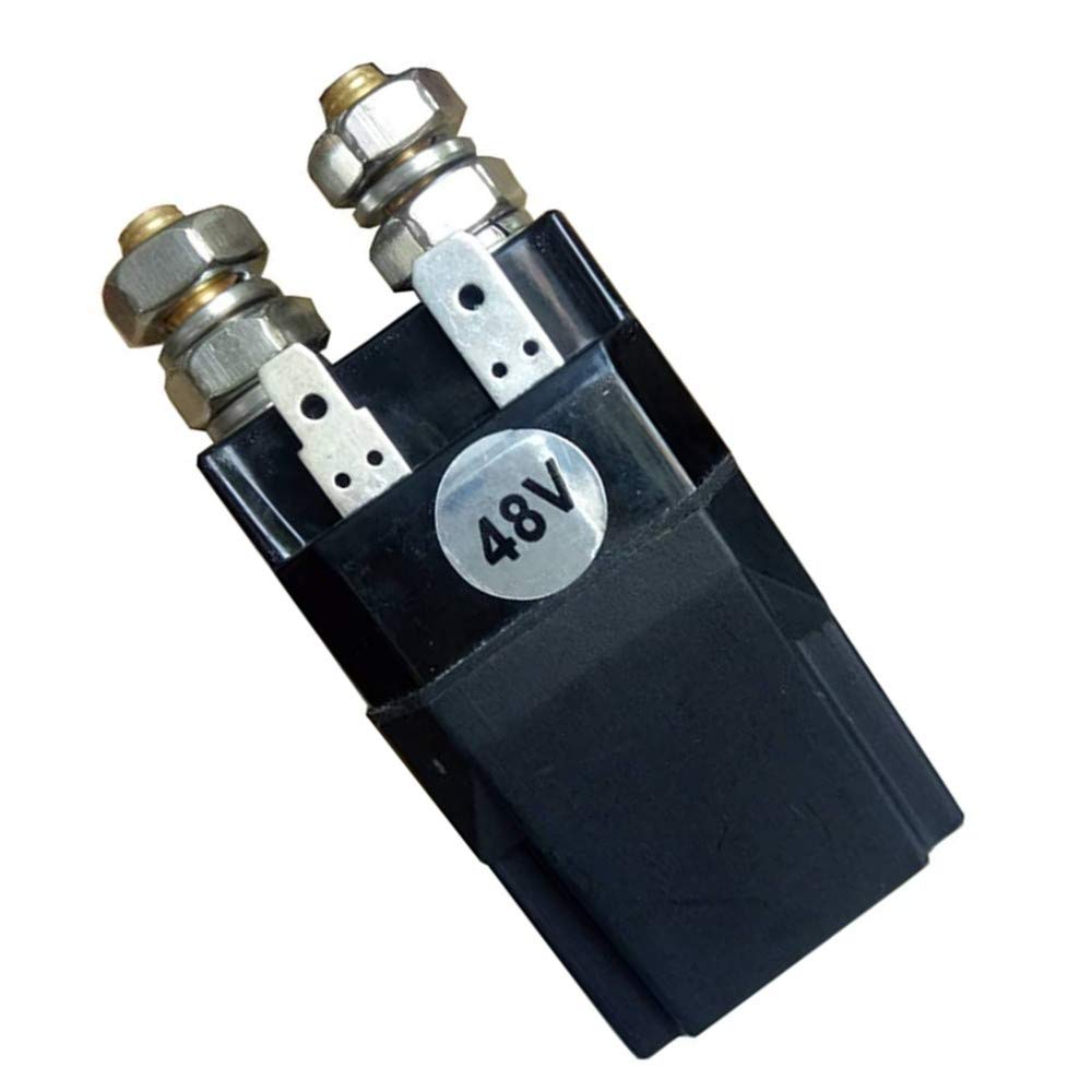 Dr.Acces four-terminal Albright solenoid connectors for robust switching.