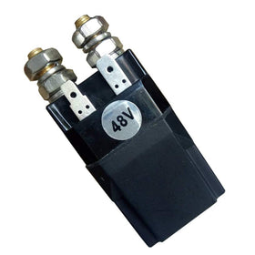 Dr.Acces four-terminal Albright solenoid connectors for robust switching.