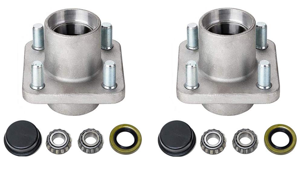 Dr.Acces front hub in aluminum for Club Car DS, smooth fit for 1974–2003.