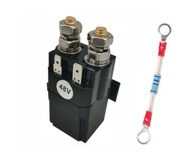 Dr.Acces golf cart 48V solenoid for Club Car DS/Precedent, ready for quick install.