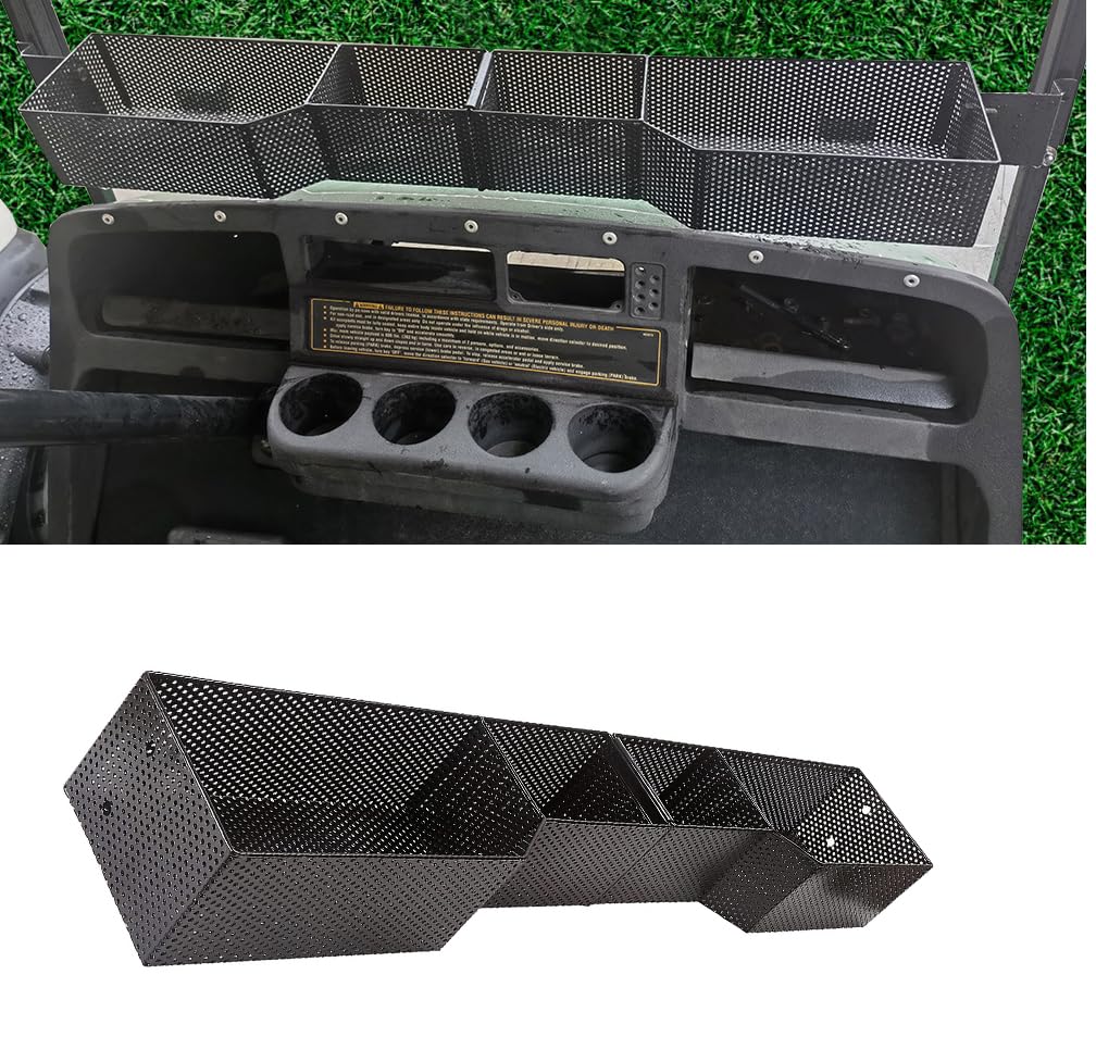 Dr.Acces front basket on EZGO TXT RXV for extra organized storage