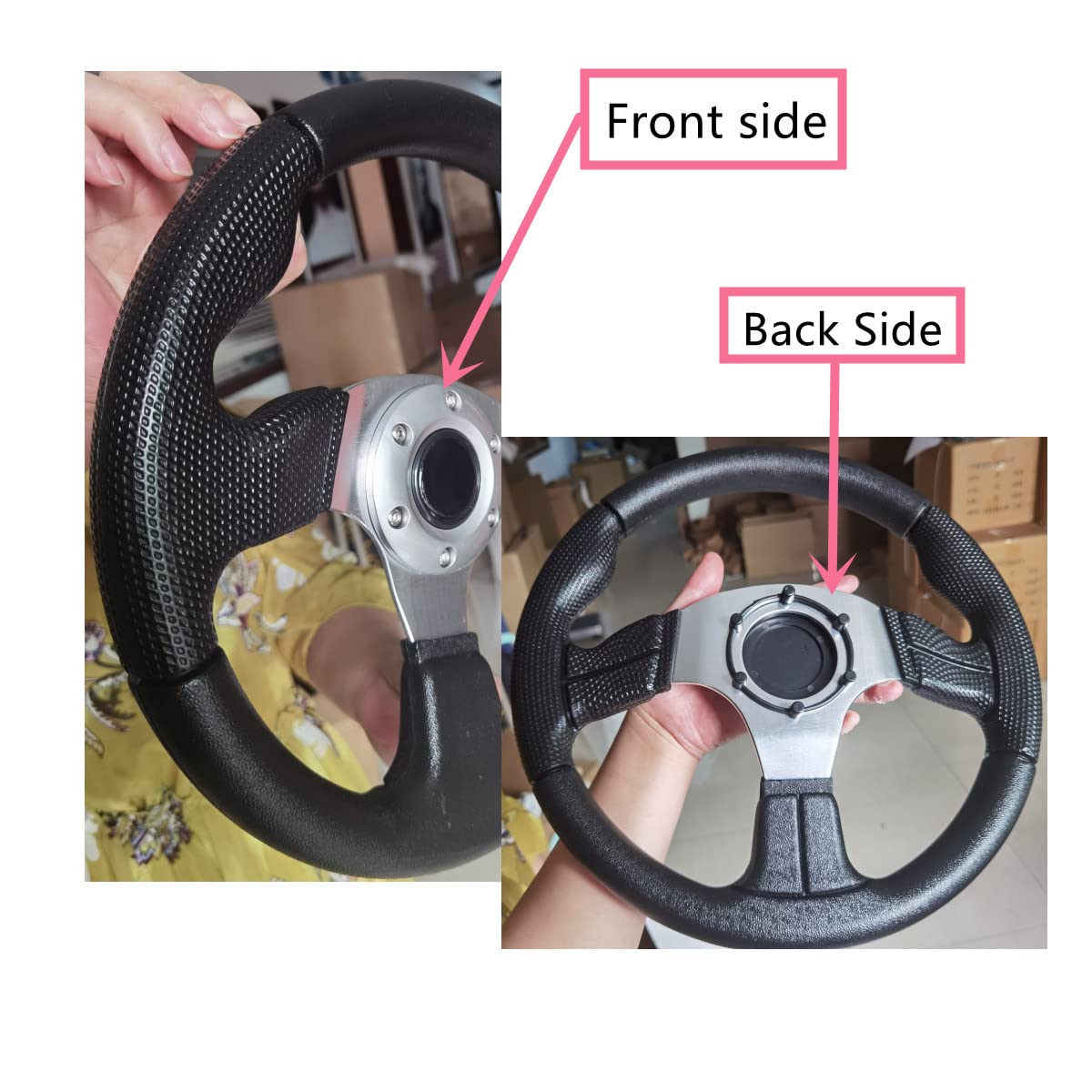 Dr.Acces steering wheel hand feel enhances control and comfort on rides