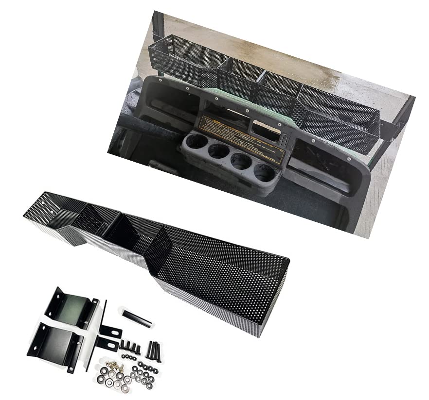 Dr.Acces mesh front basket adds durable storage for EZGO carts