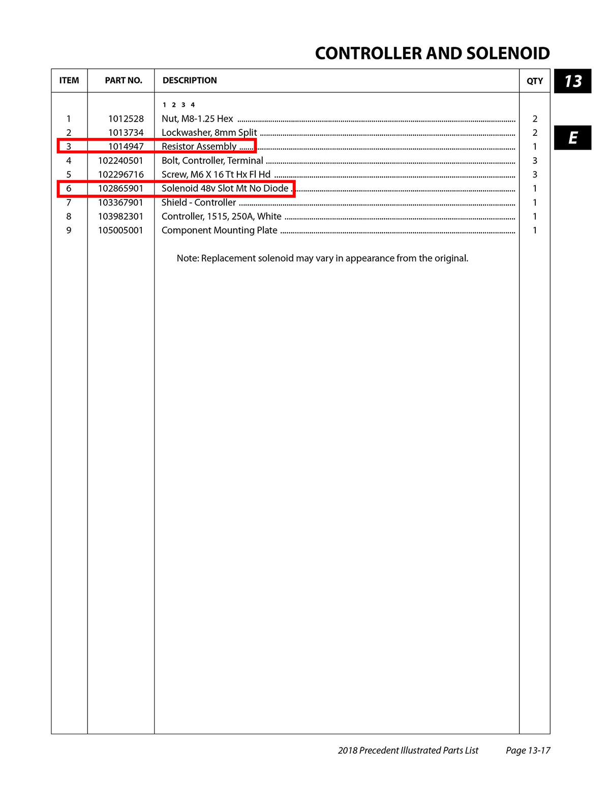 Dr.Acces packaging confirms OEM compatibility 102865901 for Club Car models.