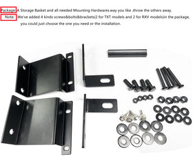 Dr.Acces stainless steel fasteners secure EZGO basket installation