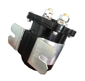 Dr. Accessories 48V starter solenoid with silver contacts for reliable engagement.
