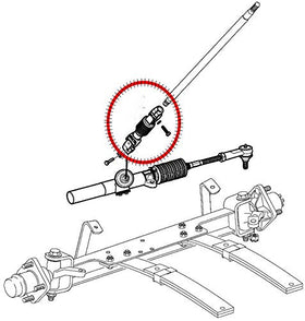 Dr.Accessories durable metal shaft construction promises long-term steering reliability.