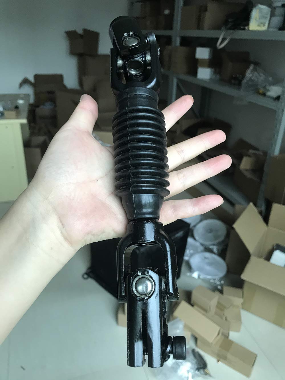 Dr.Accessories EZGO steering shaft fitment for gas and electric 2001+.