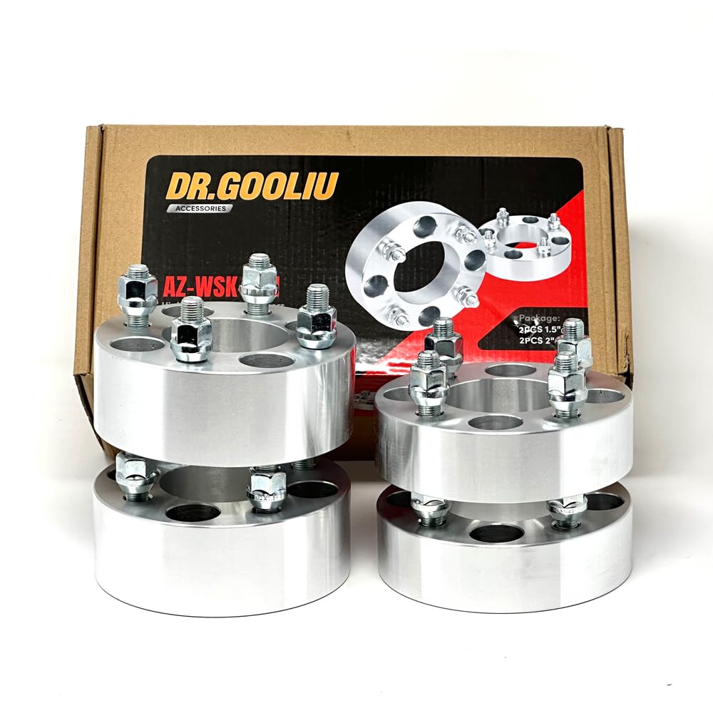 Installation steps image shows easy DIY mounting for Dr. Gooliu spacers