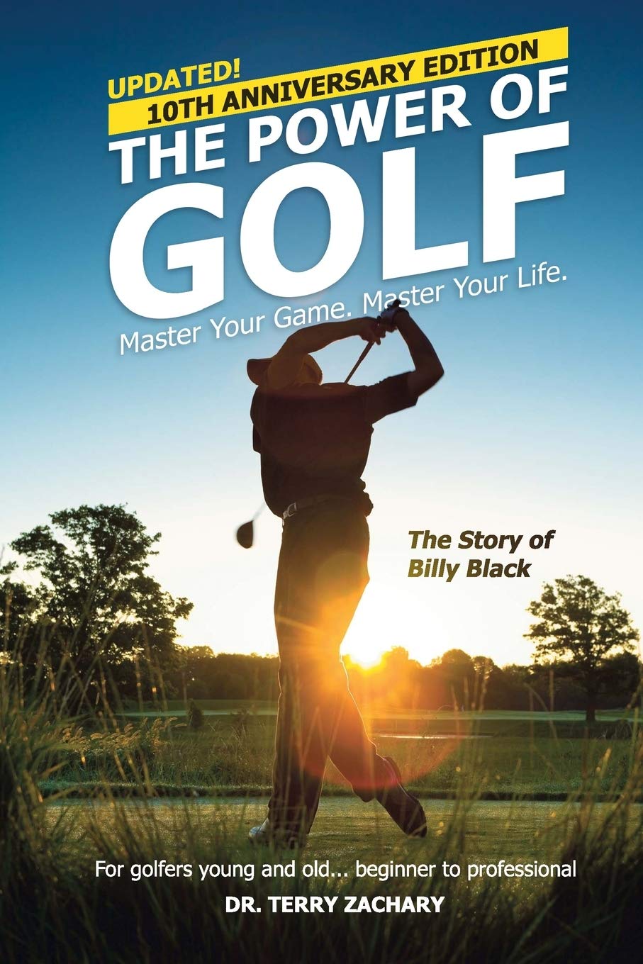 Dr. Terry Zachary Power Of Golf book cover - inviting exploration of golf-based life lessons