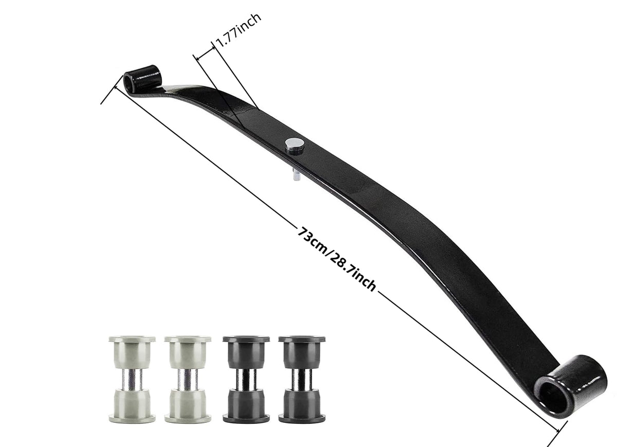 Dr.Acces black bushings for DS reduce vibration and improve ride comfort.