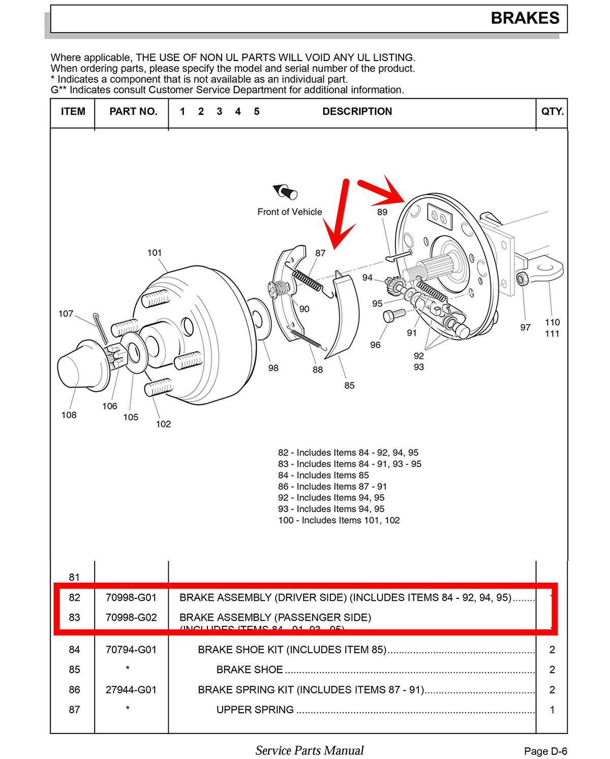 Dr.Acces brake adjuster kit 72582-G01/02, supports precise alignment.