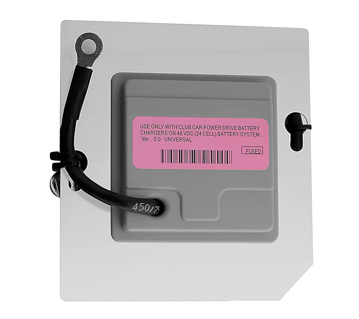 Dr.Acces Club Car on-board computer front view, rugged build for reliable 48V Precedent use