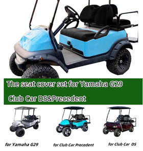 Dr.Acces breathable washability seat cover in use on a cart