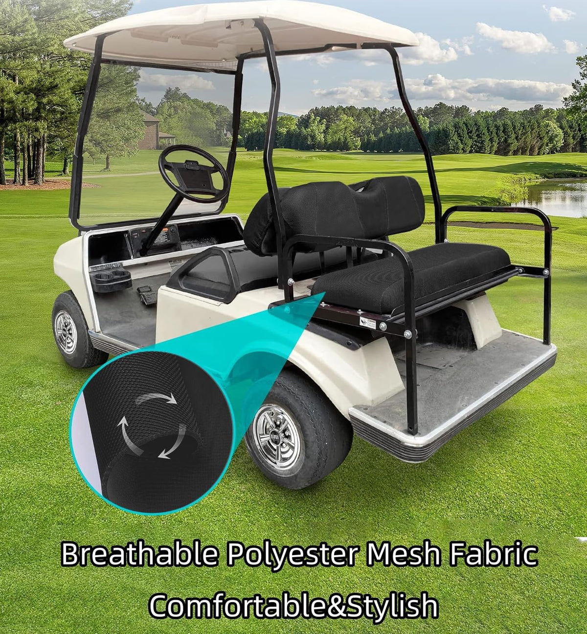 Dr.Acces compatible with Yamaha G29 Drive, Club Car Precedent, Tempo and Star EV