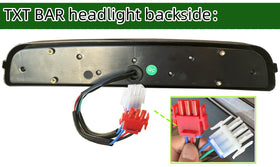Dr.Acces EZGO TXT LED bar close-up showing high-quality LEDs.