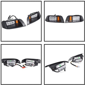 Dr. Acces EZ-GO TXT LED headlight kit with complete hardware for quick setup