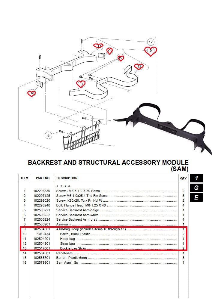 Dr.Acces golf bag accessory pack helps organize clubs on the go.