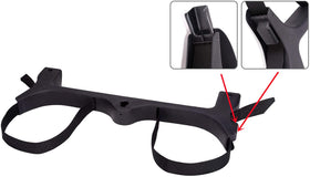 Dr.Acces golf bag secure strap adds extra security on uneven terrain.