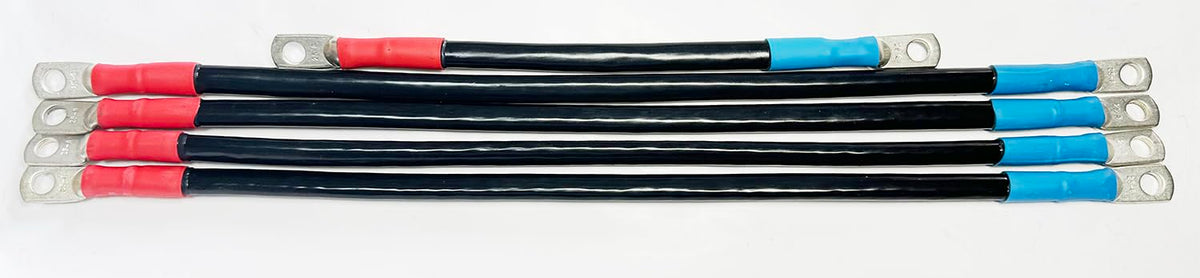 Dr.Acces 17 inch cables set for 48V Yamaha G22, flexible routing and strong copper core.