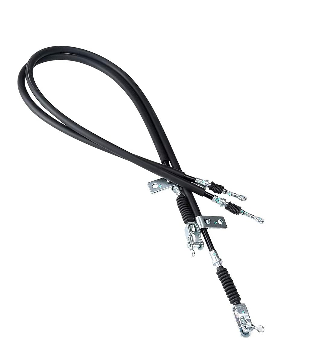 Dr.Acces brake cable set for driver side on Yamaha carts balances braking performance.