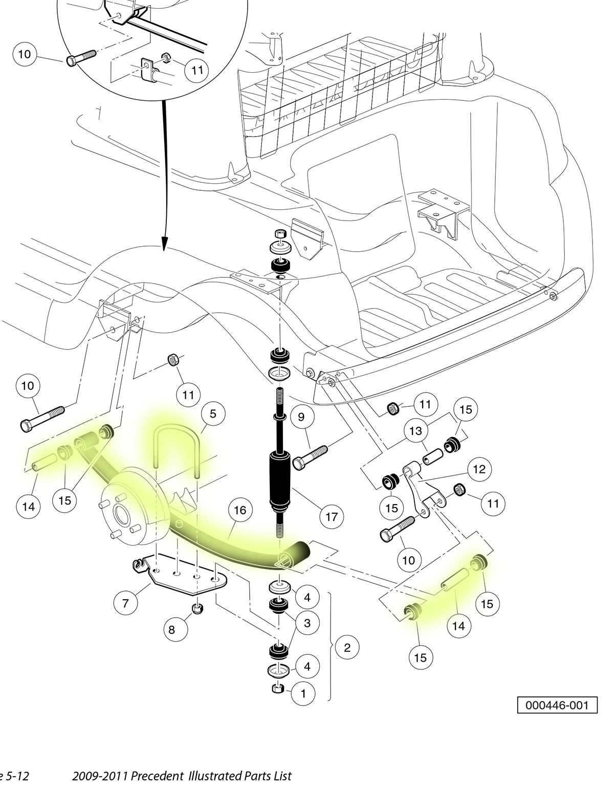 Dr.Acces leaf springs compatible with gas and electric Precedent models