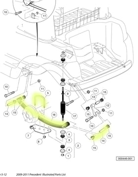 Dr.Acces leaf springs compatible with gas and electric Precedent models