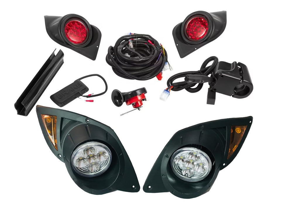 Dr.Acces golf cart light kit for Yamaha G29 front headlights improve night visibility