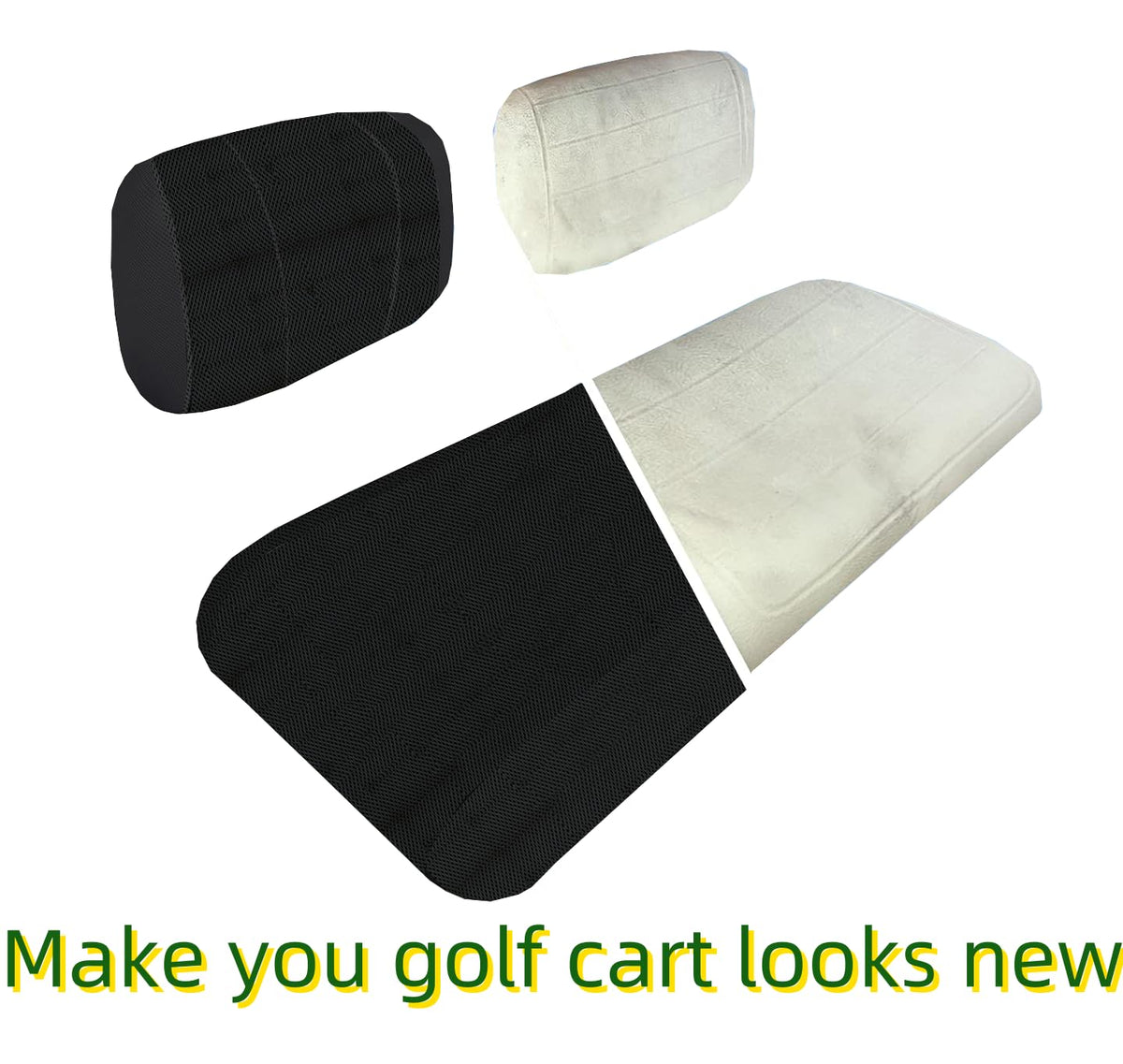 Dr.Acces golf cart seat cover easy installation over existing seats