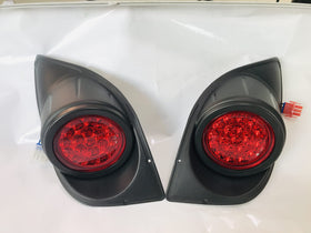 Close-up of Dr.Acces LED taillight highlighting low power and cool operation.