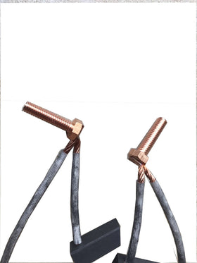 Dr.Acces motor brush set installed in a Yamaha golf cart for improved performance