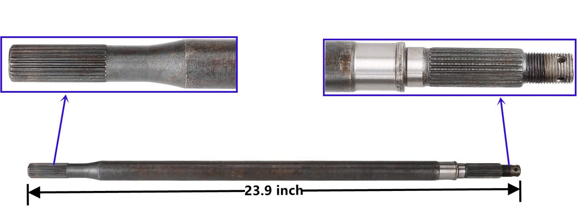 Dr.Acces OEM 20377G11 replacement rear axle shaft for EZGO TXT