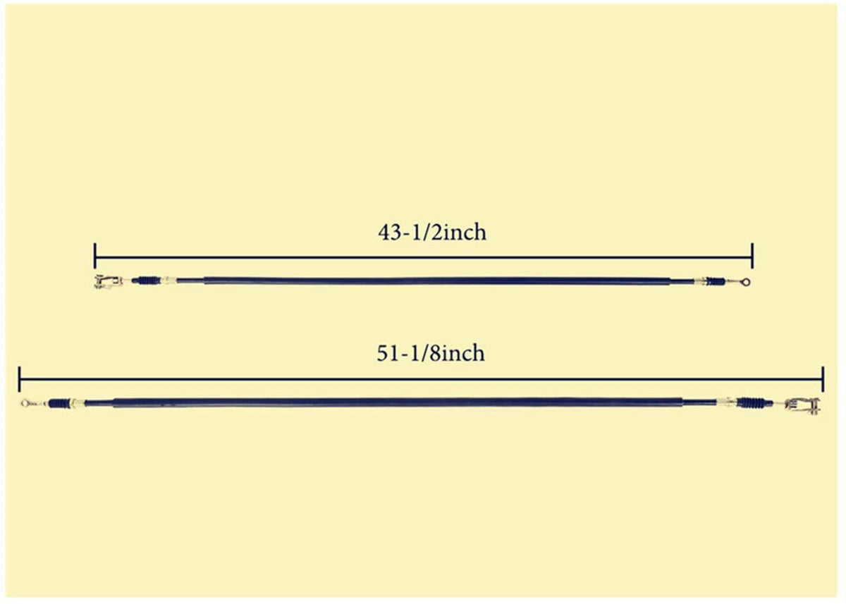 Dr.Acces OEM-replacement brake cable for reliable, long-lasting cart stopping power.