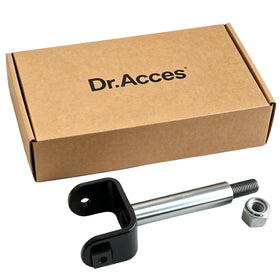 One-piece design helps maintain correct king pin geometry during use.