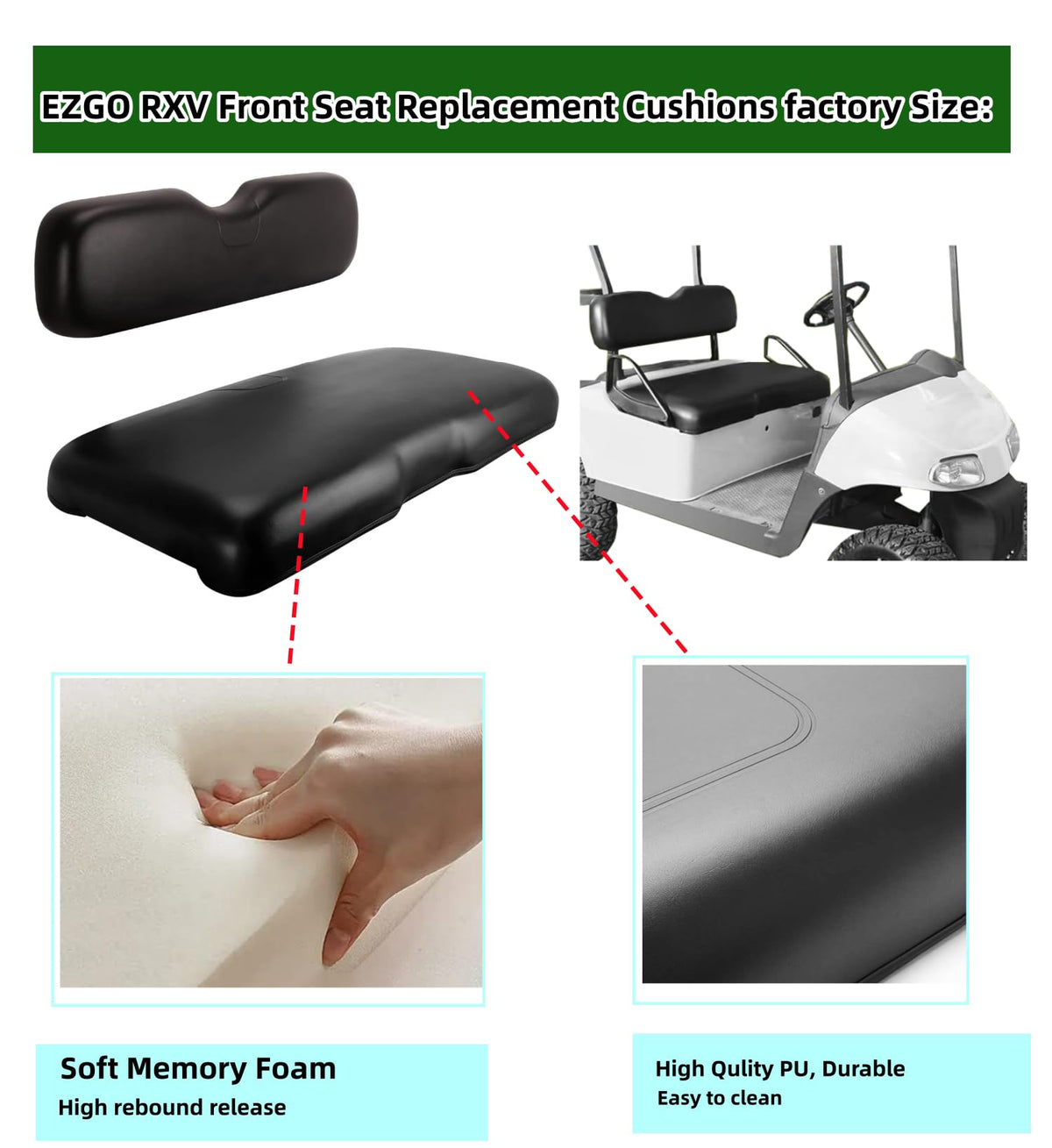 Dr.Acces PU leather front cover resists water and cleans easily